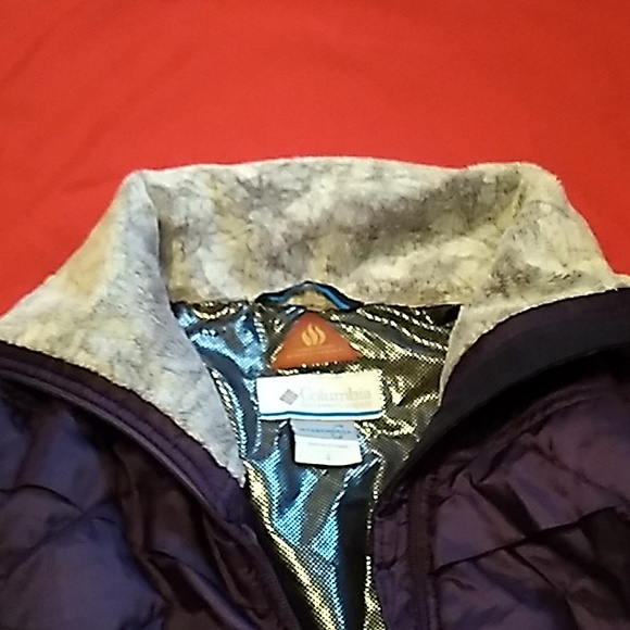 Women's Purple Columbia Omni-Heat Winter Jacket, Size S - Picture 8 of 8